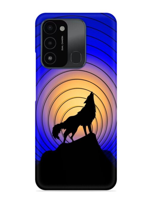 Fox Roaring Design Snap Case for Tecno Spark Go (2022) Zapvi