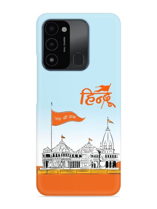 Ram Mandir Hindu Snap Case for Tecno Spark Go (2022)