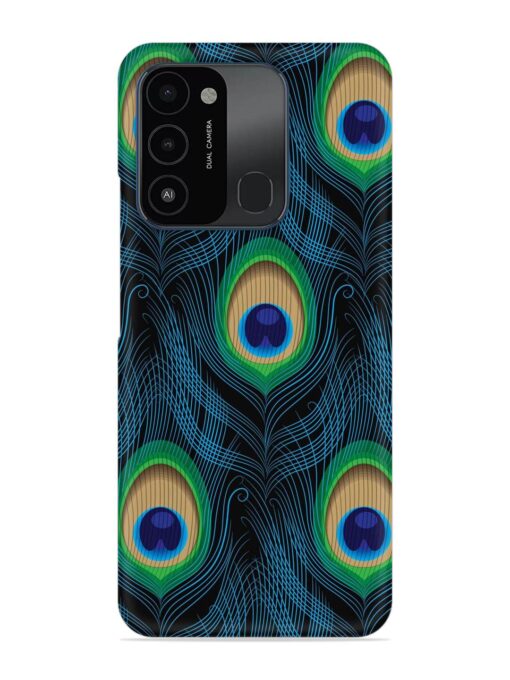 Seamless Pattern Peacock Snap Case for Tecno Spark Go (2022)