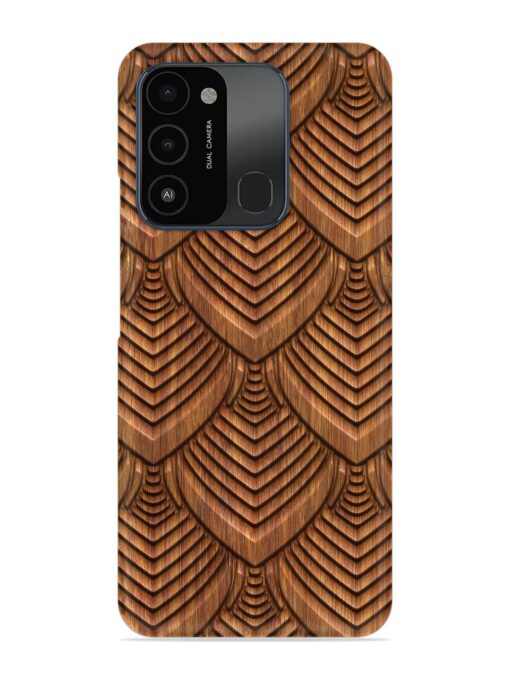 Carved Pattern On Snap Case for Tecno Spark Go (2022)