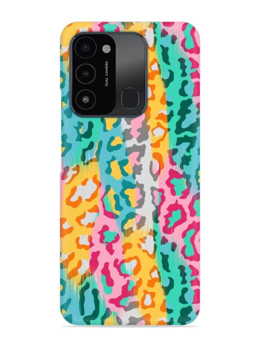 Seamless Vector Colorful Snap Case for Tecno Spark Go (2022)