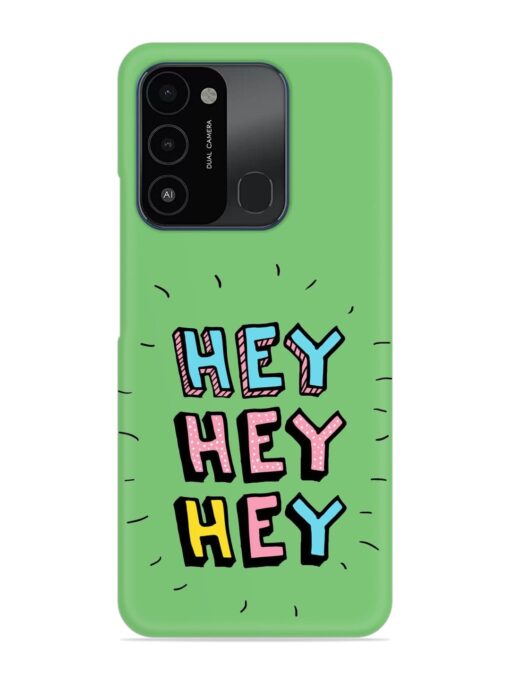 Hey Vector Cartoon Snap Case for Tecno Spark Go (2022)