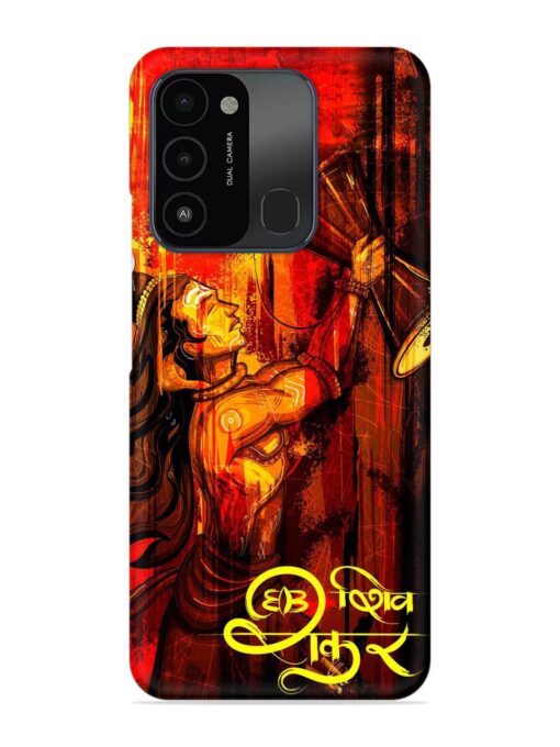 Illustration Lord Shiva Snap Case for Tecno Spark Go (2022) Zapvi