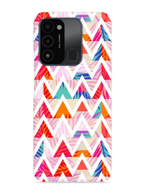 Abstract Triangle Background Snap Case for Tecno Spark Go (2022) Zapvi