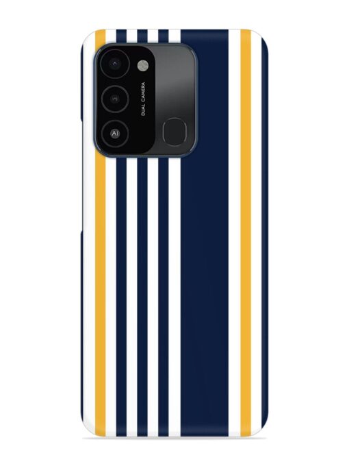 Seamless Stripe Pattern Snap Case for Tecno Spark Go (2022)