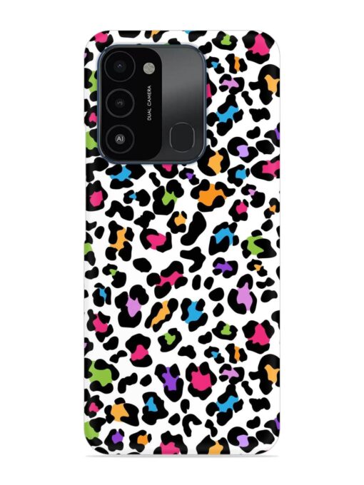 Seamless Leopard Pattern Snap Case for Tecno Spark Go (2022)