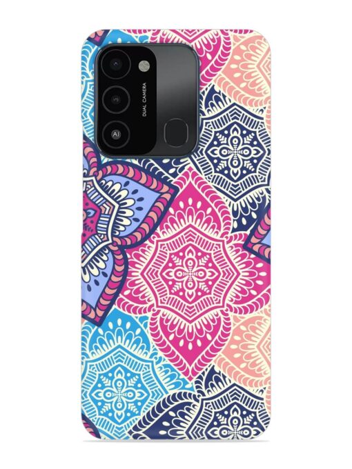 Ethnic Floral Seamless Snap Case for Tecno Spark Go (2022)