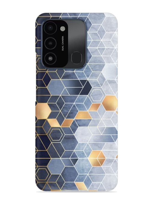 Geometric Abstraction Hexagons Snap Case for Tecno Spark Go (2022)