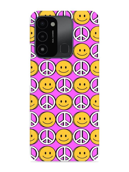 Smiley Face Peace Snap Case for Tecno Spark Go (2022) Zapvi