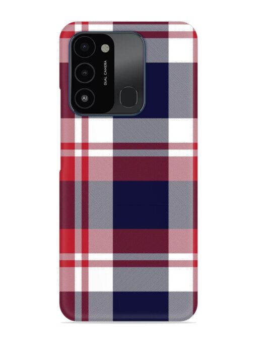 Classic Plaid Tartan Snap Case for Tecno Spark Go (2022)