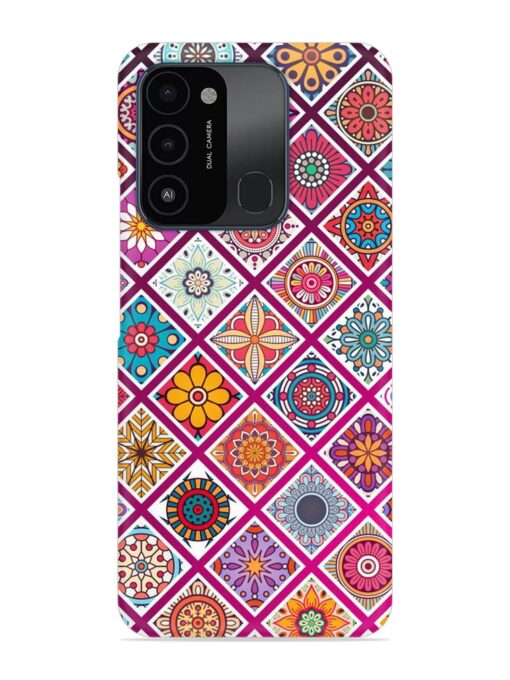 Seamless Tile Pattern Snap Case for Tecno Spark Go (2022)