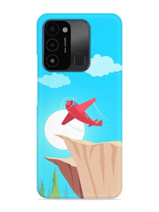 Small Planes In Flight Snap Case for Tecno Spark Go (2022)