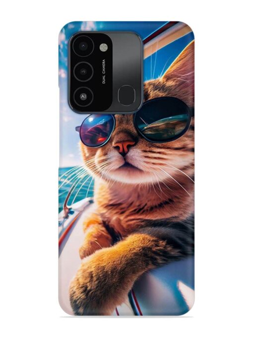 Cat In Style Snap Case for Tecno Spark Go (2022)