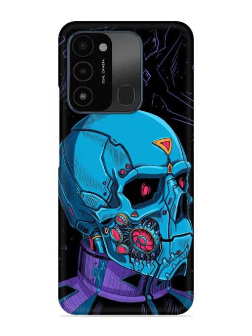 Skull Robo Vector Snap Case for Tecno Spark Go (2022)