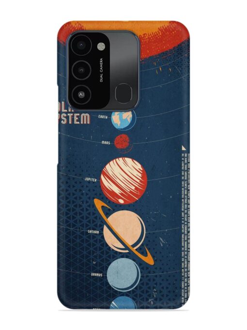 Solar System Vector Snap Case for Tecno Spark Go (2022)