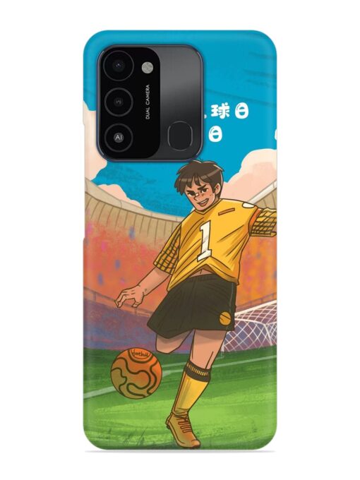 Soccer Kick Snap Case for Tecno Spark Go (2022)