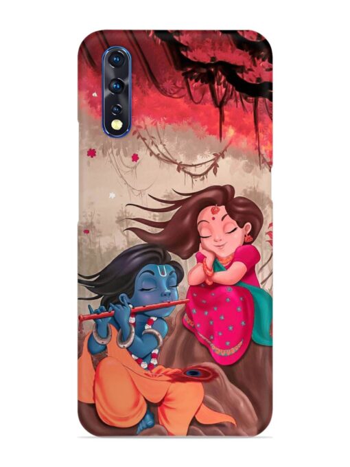 Radhe Krishna Water Art Snap Case for Vivo S1 Zapvi