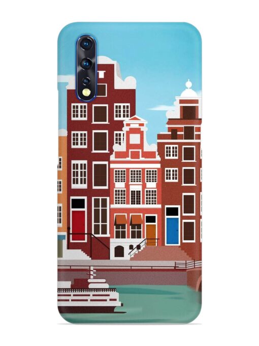 Scenery Architecture Amsterdam Landscape Snap Case for Vivo S1 Zapvi