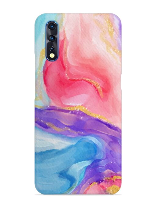 Watercolor Gradient Snap Case for Vivo S1 Zapvi