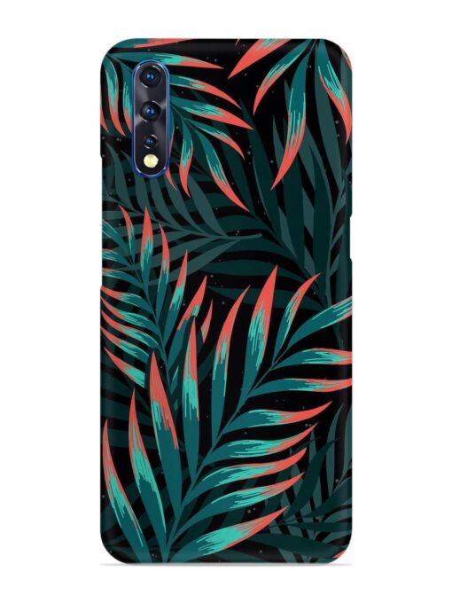 Green Leaf Art Snap Case for Vivo S1 Zapvi