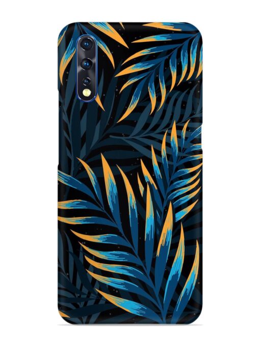 Abstract Leaf Art Snap Case for Vivo S1 Zapvi