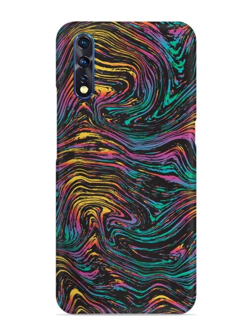 Abstract Liquid Colors Snap Case for Vivo S1 Zapvi