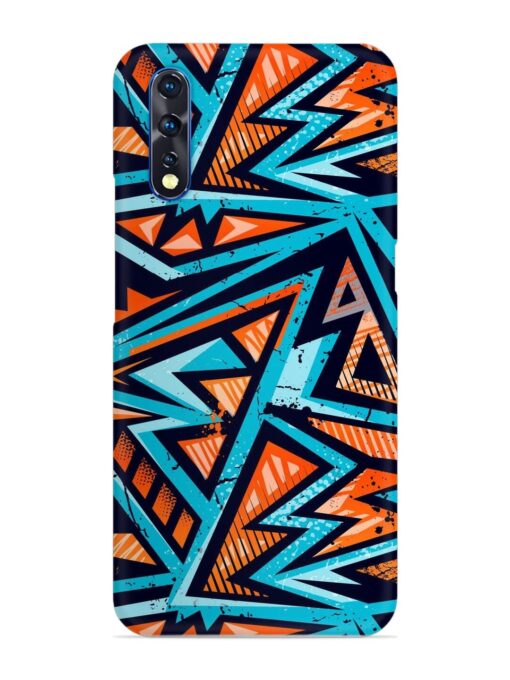 Abstract Seamless Grunge Snap Case for Vivo S1 Zapvi