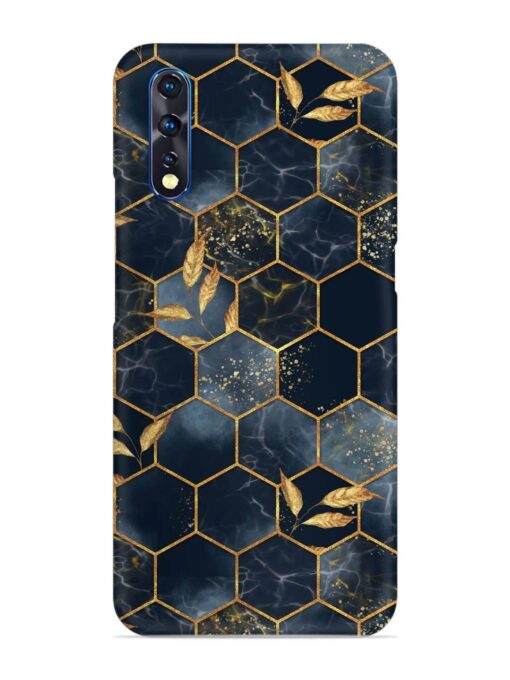 Marble Hexagon Seamless Snap Case for Vivo S1 Zapvi