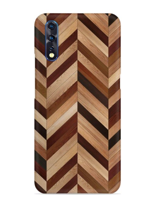 Seamless Wood Parquet Snap Case for Vivo S1