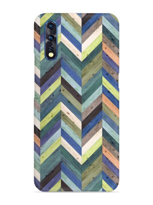 Chevron Random Color Snap Case for Vivo S1 Zapvi