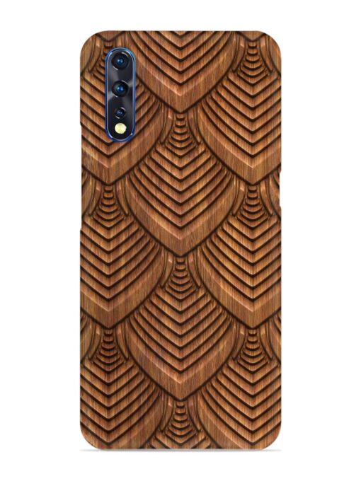 Carved Pattern On Snap Case for Vivo S1 Zapvi