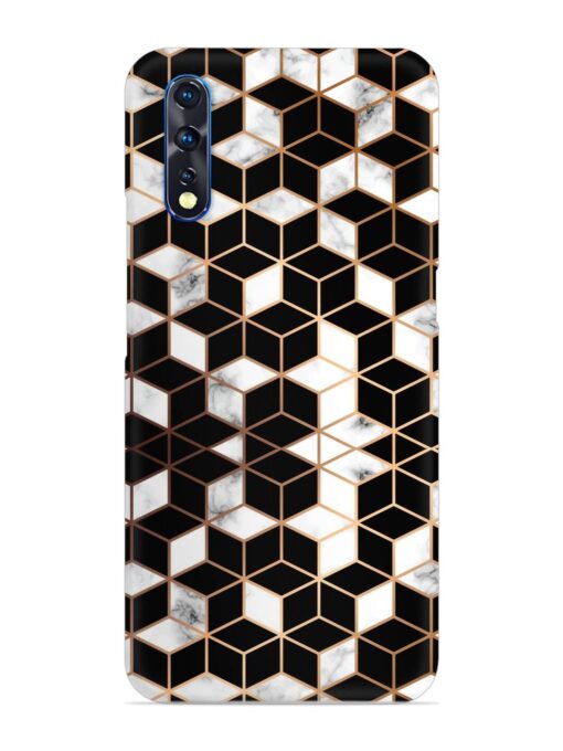 Vector Marble Texture Snap Case for Vivo S1 Zapvi