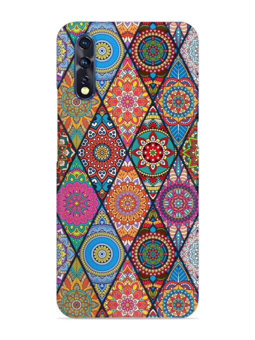 Seamless Tile Pattern Snap Case for Vivo S1 Zapvi