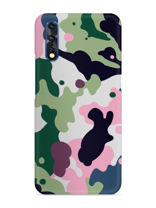 Seamless Funky Camouflage Snap Case for Vivo S1 Zapvi