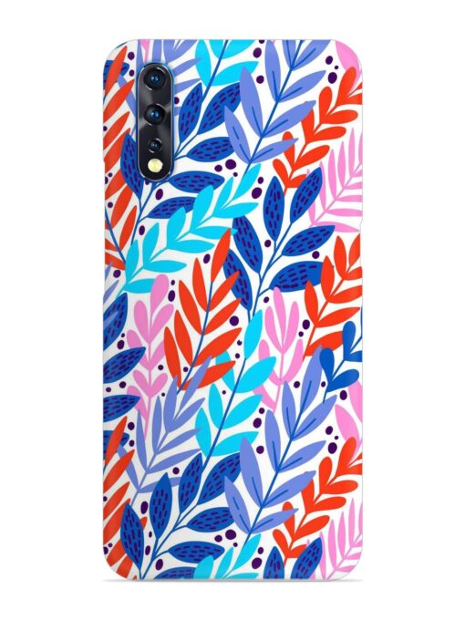 Bright Floral Tropical Snap Case for Vivo S1