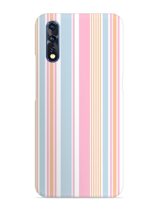 Stripe Seamless Pattern Snap Case for Vivo S1 Zapvi