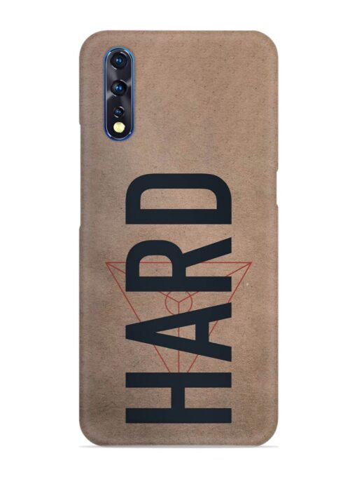 Hard Typo Snap Case for Vivo S1 Zapvi