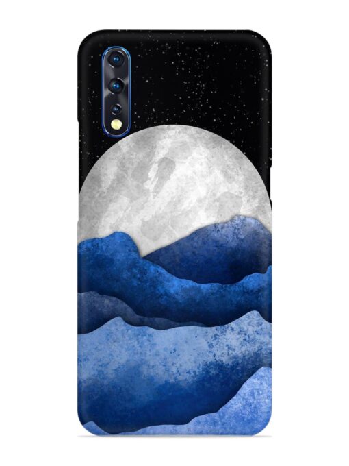 Full Moon Mountain Vector Snap Case for Vivo S1