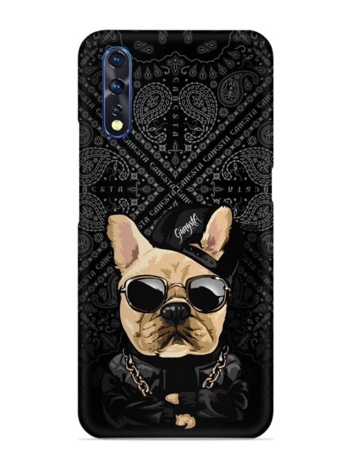 Gangsta Cool Sunglasses Dog Snap Case for Vivo S1