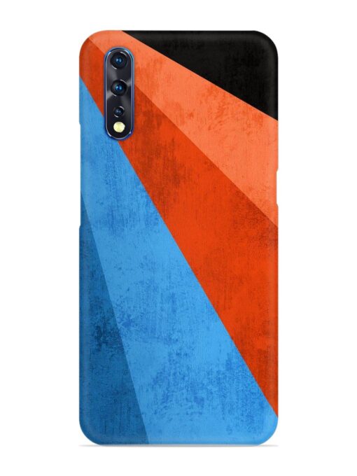 Modern Matte Abstract Snap Case for Vivo S1 Zapvi