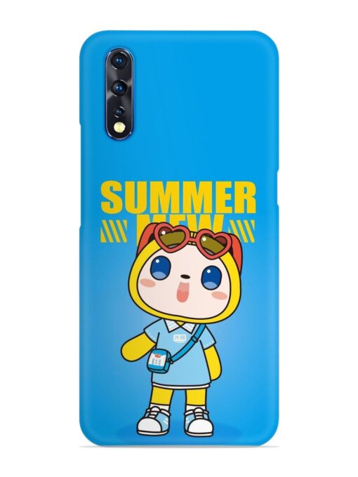 Summer Mew Cartoon Snap Case for Vivo S1