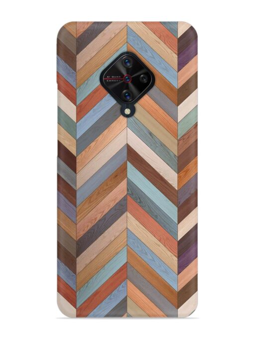 Seamless Wood Parquet Snap Case for Vivo S1 Pro Zapvi