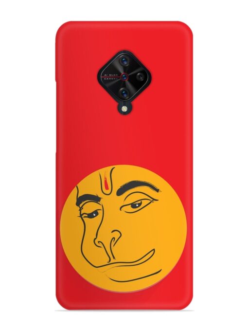 Lord Hanuman Vector Snap Case for Vivo S1 Pro