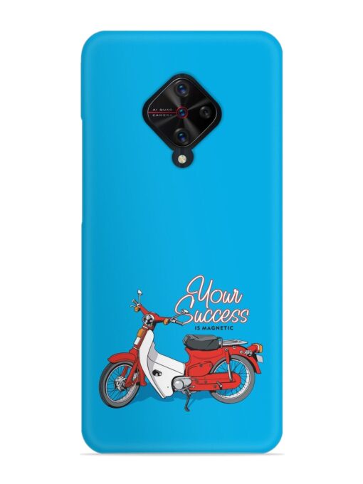 Motorcycles Image Vector Snap Case for Vivo S1 Pro Zapvi