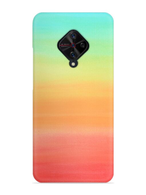 Background Sky Watercolor Snap Case for Vivo S1 Pro Zapvi