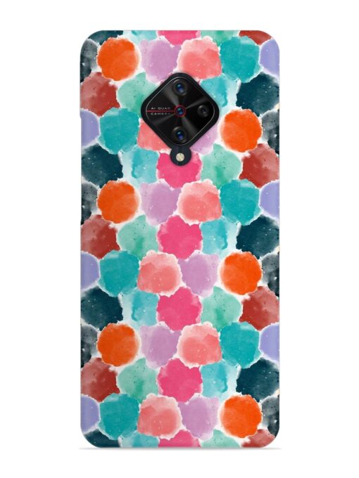 Colorful Seamless Pattern Snap Case for Vivo S1 Pro Zapvi