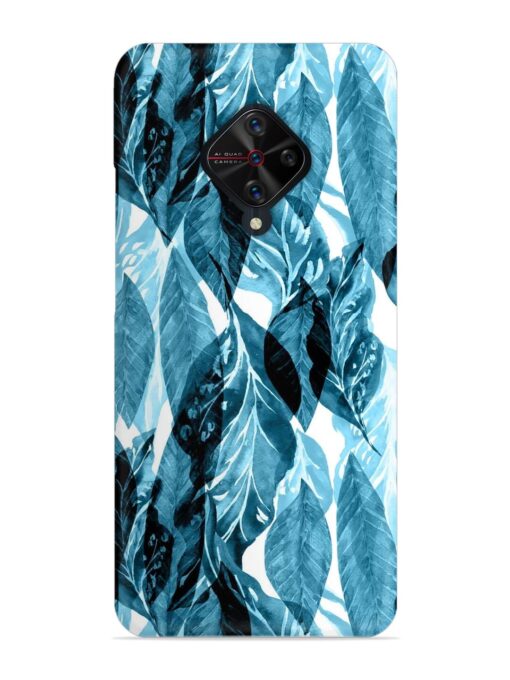 Leaves Pattern Jungle Snap Case for Vivo S1 Pro