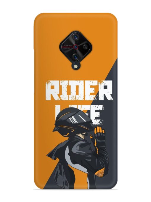 Rider Life Snap Case for Vivo S1 Pro Zapvi