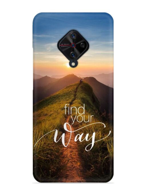 Find Your Way Snap Case for Vivo S1 Pro Zapvi