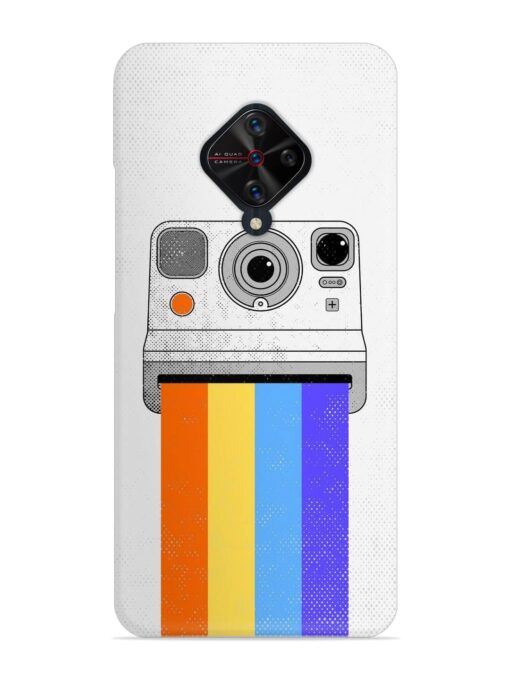 Retro Camera Art Snap Case for Vivo S1 Pro